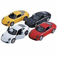 Diecast Pull-Back Porsche 911 Carrera S - Assorted Colours