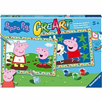 Peppa Pig Painting By Numbers - CreArt Jr. 