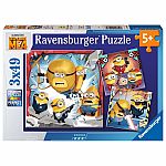 Despicable Me 4: Minions Set of 3 - Ravensbuger.