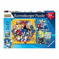 Sonic the Hedgehog: Set of 3 - Ravensburger