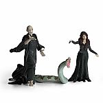 Harry Potter - Lord Voldemort with Nagini & Bellatrix Lestrange 