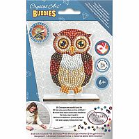 Crystal Art Fantasy Buddies - Woodland Owl 