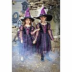 Amethyst the Spider Witch Dress with Hat Size 5-6