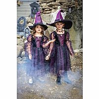 Amethyst the Spider Witch Dress with Hat Size 5-6