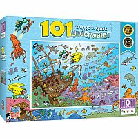 101 Things to Spot Underwater - 101 Piece Jigsaw Puzzle 