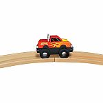 Monster Truck Wooden Train 