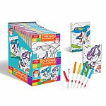 Jr Artist Canvas and Markers Set - Mermaid or Shark