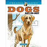 Creative Haven - Dogs Dot-to-Dot Coloring Book