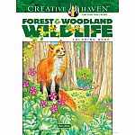 Creative Haven - Forest & Woodland Wildlife Coloring Book