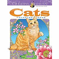 Creative Haven - Cats Coloring Book