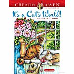 Creative Haven - It's a Cat's World! Coloring Book