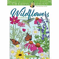 Creative Haven - Wildflowers Coloring Book