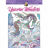 Creative Haven - Unicorn Wonders Coloring Book