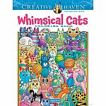 Creative Haven - Whimsical Cats Coloring Book