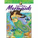 Creative Haven - Legendary Mermaids Coloring Book