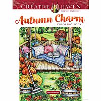 Creative Haven - Autumn Charm Coloring Book