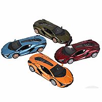 5" Die-Cast Pull Back Lamborghini Sian FKP 37 - Assortment 