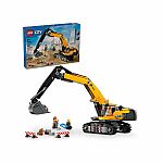 City: Yellow Construction Excavator