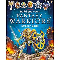 Build Your Own Fantasy Warriors Sticker Book 