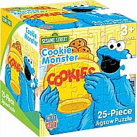 Sesame Street - Cookie Monster's Adventure 25-Piece Jigsaw Puzzle