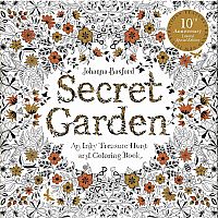 Secret Garden - An Inky Treasure Hunt and Colouring Book 10th Anniversary