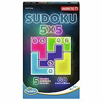 Sudoku 5x5 Magnetic Travel Puzzle