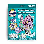 POPS 3D Inflatable Characters Activity Set - Unicorns