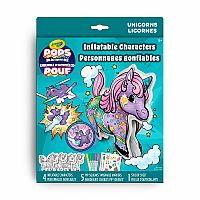 POPS 3D Inflatable Characters Activity Set - Unicorns