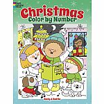 Christmas Color by Number for Kids