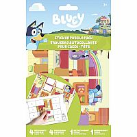 Bluey - Bandit and Chilli Adventures Puzzle Sticker Pack 