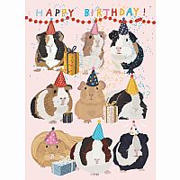 Birthday Guineas - Birthday Card