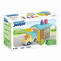 JUNIOR: Construction Truck with Garage