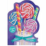 Scratch & Sniff Candy Birthday Card  