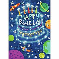 Constellation Cake Birthday Card