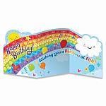 Trifold Rainbow Birthday Card  