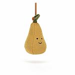 Festive Folly Pear Ornament - Jellycat