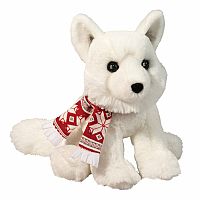 Mini Mistie Soft Arctic Fox with Scarf - Holiday 2024