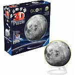 The Moon Glow-in-the-dark 3D Puzzle