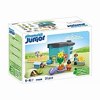 JUNIOR: Animal Home with Treat Dispenser 