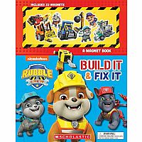 Paw Patrol Build It and Fix It: A Magnet Book - Rubble and Crew 