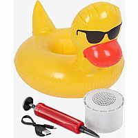 Aqua Jams Bluetooth Floating Duck Speaker and Cup Holder