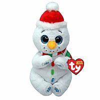 Brrrnard White Snowman - Ty Beanie Bellies