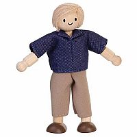 Dad Dollhouse Figure - Light Skin Tone