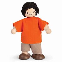 Boy Dollhouse Figure - Fair Skin Tone