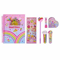 Stylish Journal Set - Rainbow Good Vibes