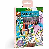 Mini Magical Creatures Mural with Double Sided Color Pencils