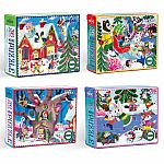 Woodland Holiday Puzzle Assortment