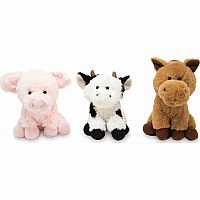 Plush Barnyard Pals - Assorted