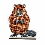 Crystal Art Wildlife Buddies - Beaver