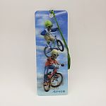 Grey vs. Green Alien BMX - Thunder Bay 3D Bookmark